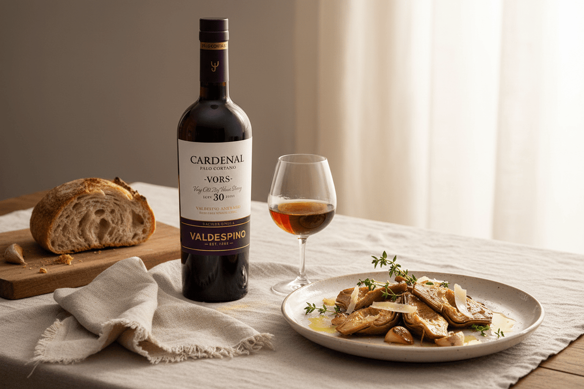 Vino Generoso Palo Cortado Cardenal VORS Valdespino 375ml D.O. Jerez - Vino de España - La Cava