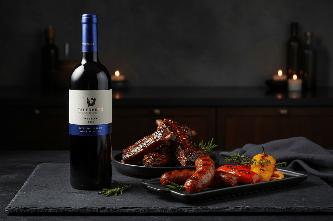 Vino Kosher Shiraz Teperberg Vision 750ml, Israel - La Cava