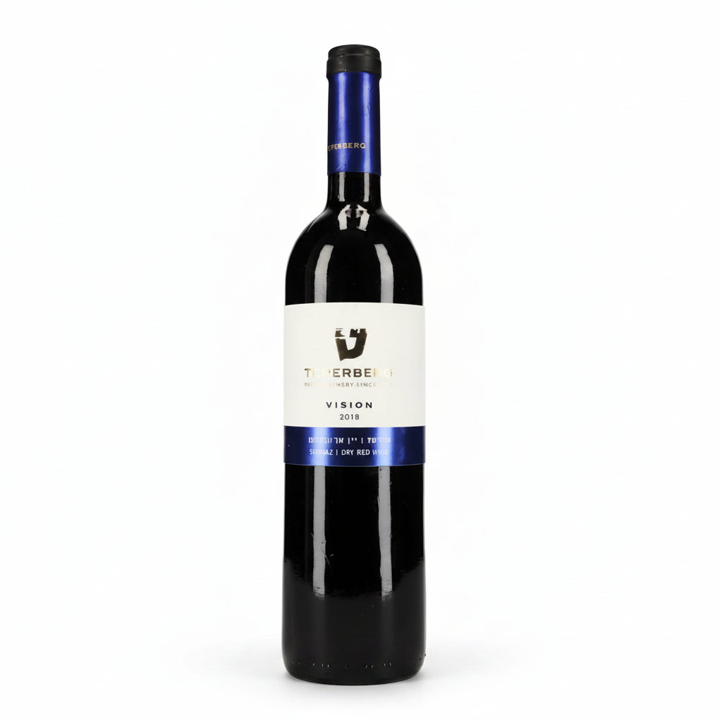 Vino Kosher Shiraz Teperberg Vision 750ml, Israel - La Cava