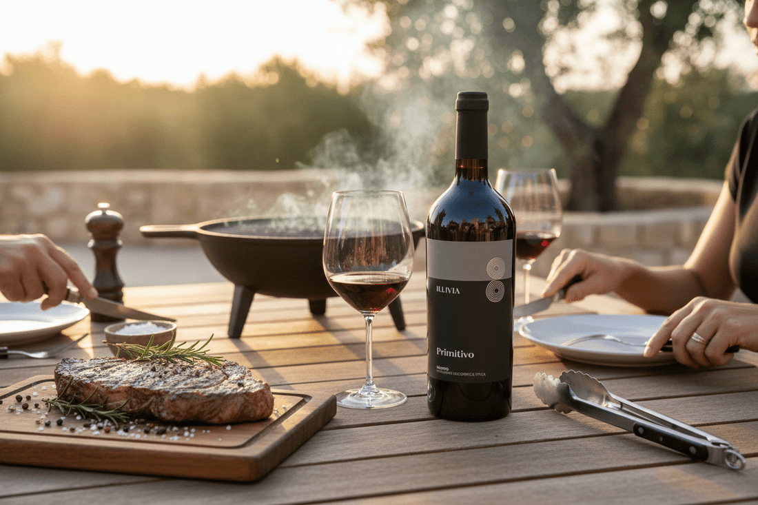 Vino Tinto Leone De Castris Illivia Primitivo, Puglia - Vino de Italia - La Cava