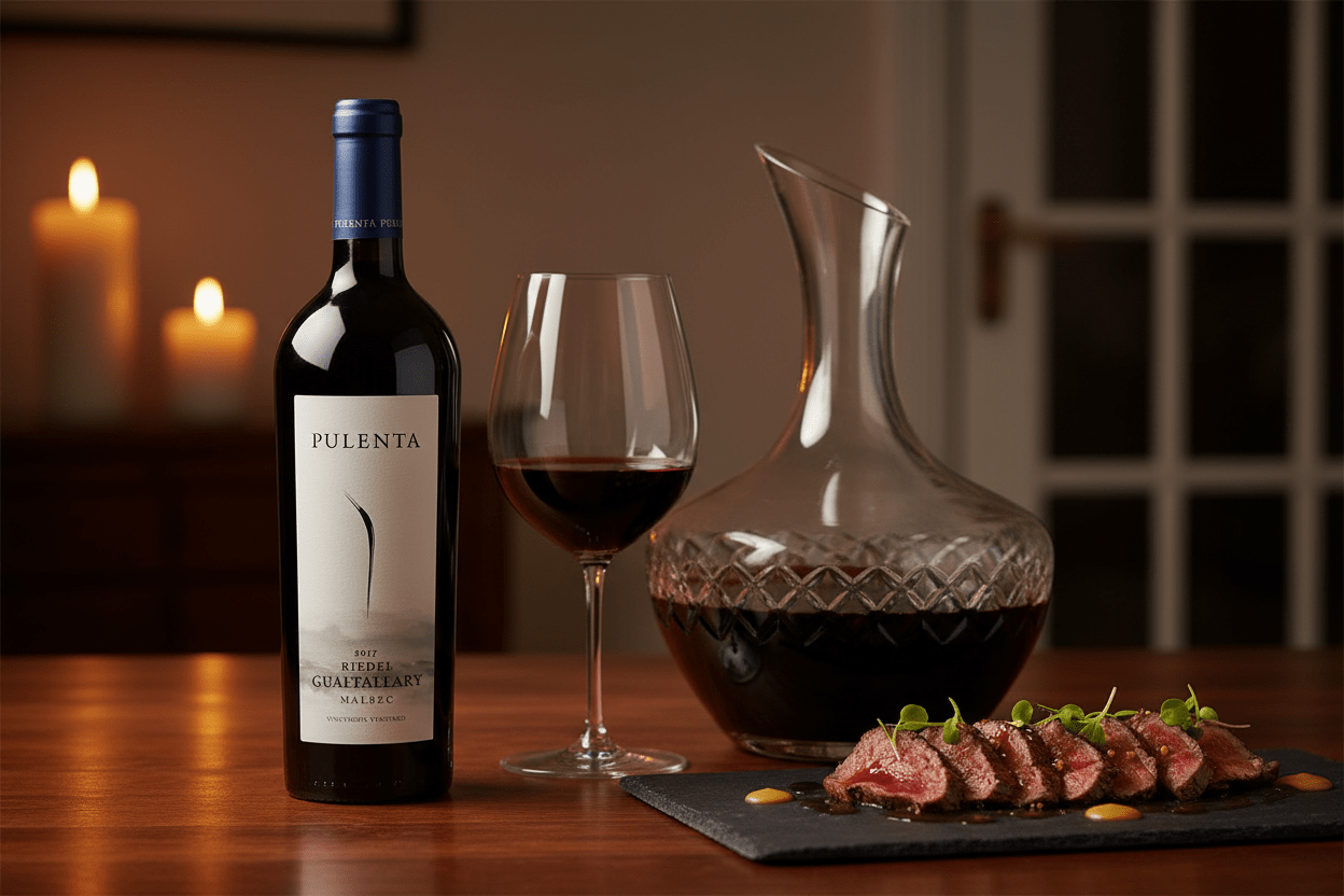 Vino Tinto Pulenta Single Vineyard Malbec 750ml 2016 - Vino Argentino - La Cava