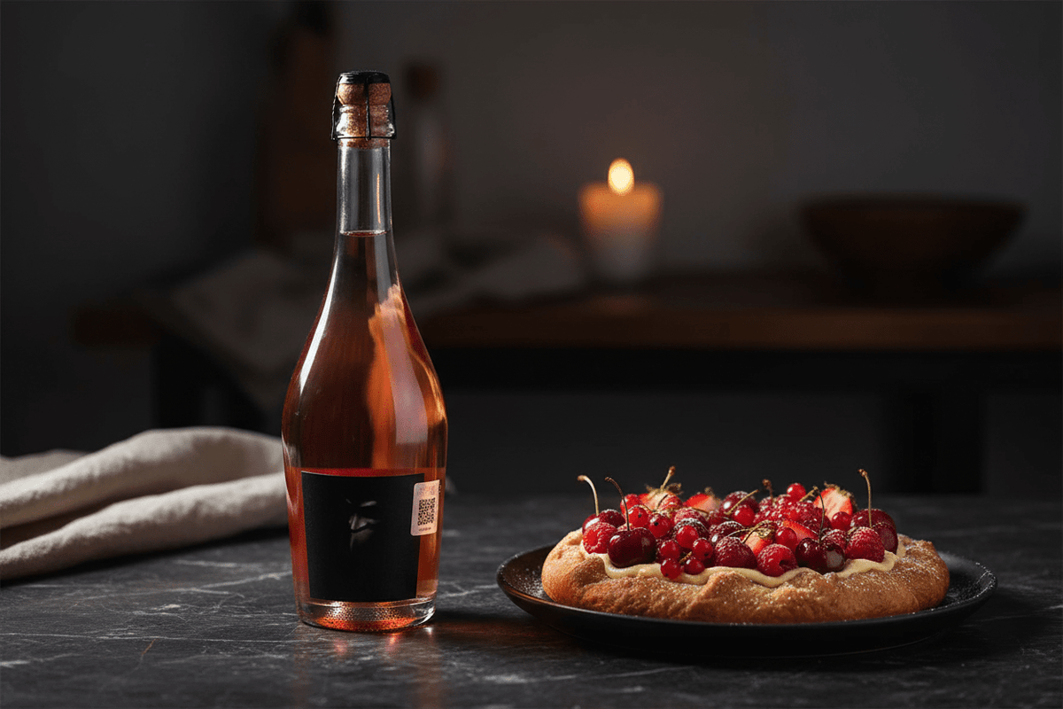 Vino Rosado Alma Negra Espumante Brut Nature Rose 750ml Argentina - La Cava