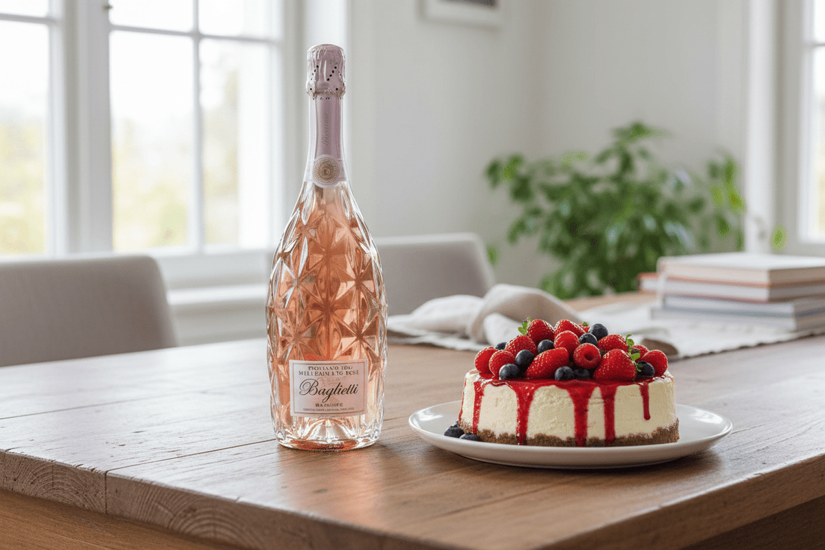 Vino rosado baglietti moscato rosé Italia 750ml - La Cava