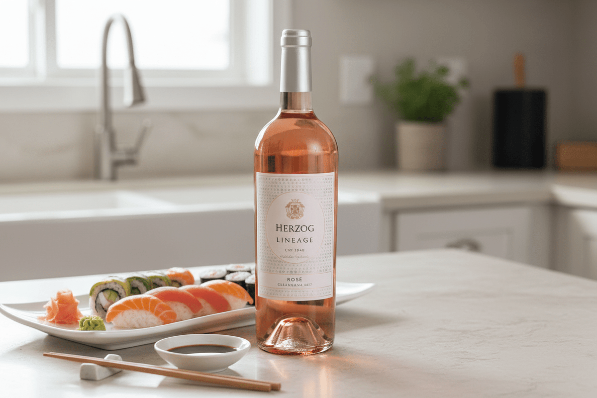 Vino rosado baron herzog lineage rose 750 ml - Vino de Estados Unidos - La Cava