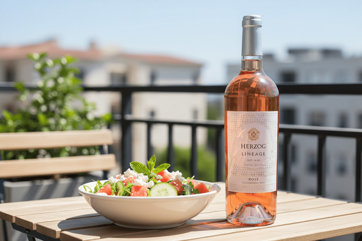 Vino rosado baron herzog lineage rose 750 ml - Vino de Estados Unidos - La Cava
