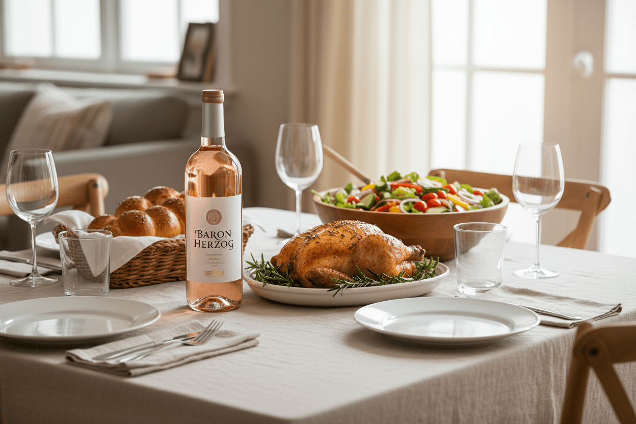 Vino rosado baron herzog rose 750 ml - Vino de Estados Unidos - La Cava