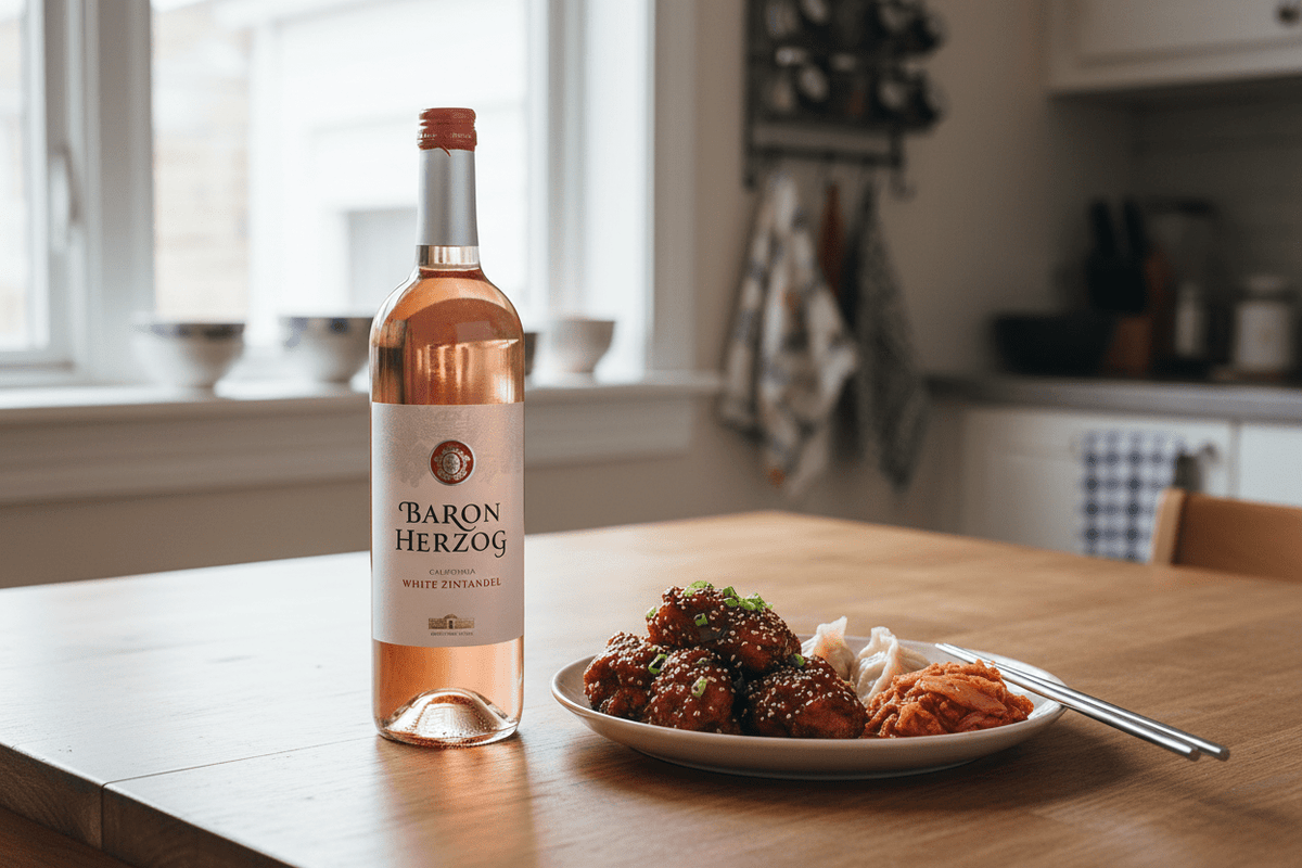 Vino rosado baron herzog white zinfandel 750 ml - Vino de Estados Unidos - La Cava