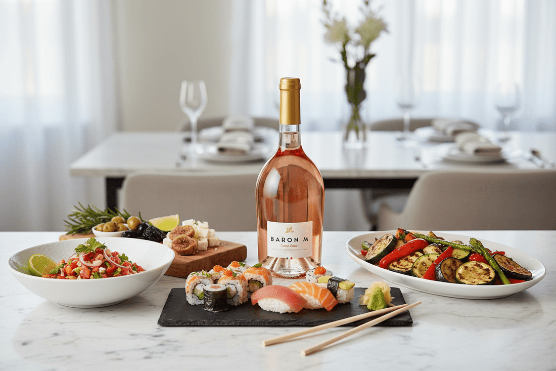 Vino Rosado Baron Maxime French Romance 750ml IGP Méditerranée - Vino de Francia - La Cava