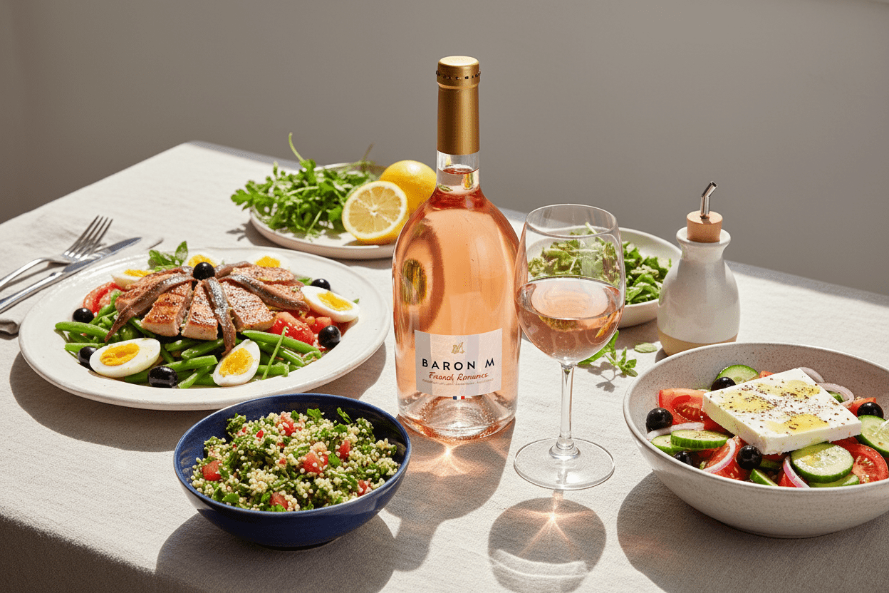 Vino Rosado Baron Maxime French Romance 750ml - Vino de Francia - La Cava