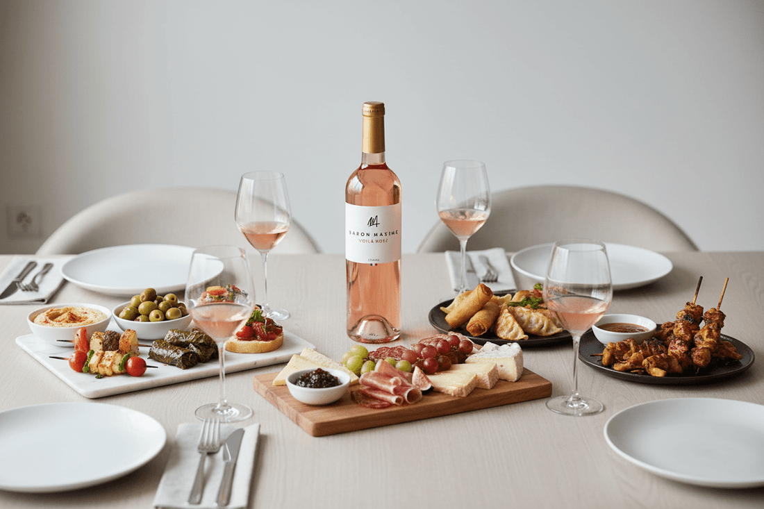 Vino Rosado Baron Maxime Voilà 750ml IGP Méditerranée - Vino de Francia - La Cava