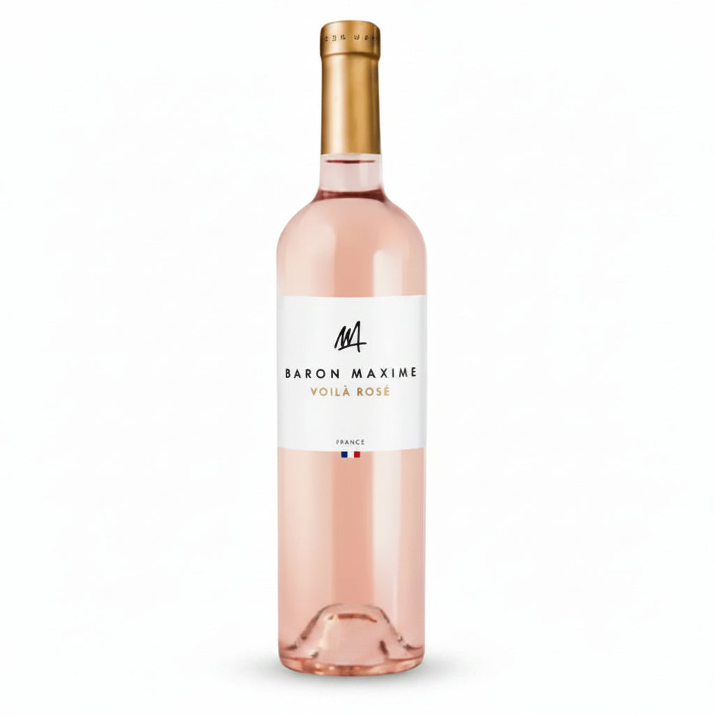 Vino Rosado Baron Maxime Voilà 750ml IGP Méditerranée - Vino de Francia - La Cava