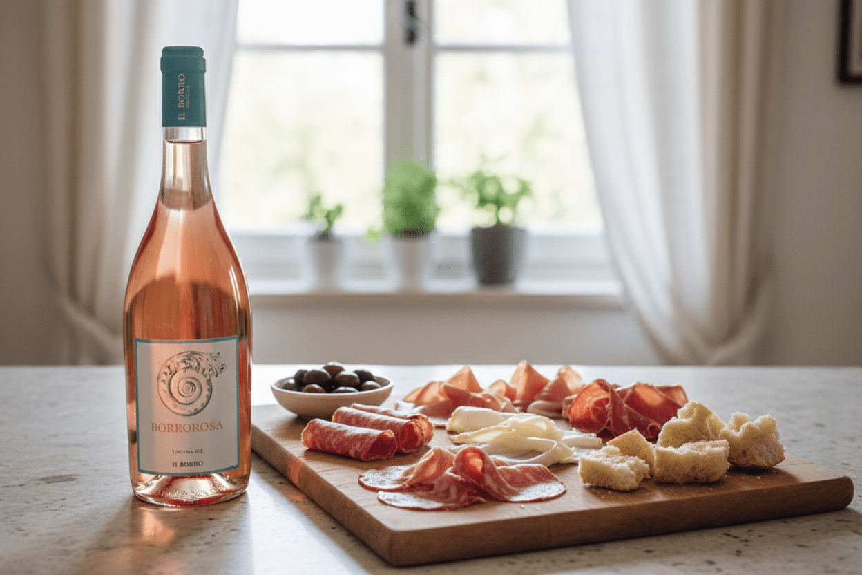 Vino rosado borrorosa 2023 750ml Italia - La Cava