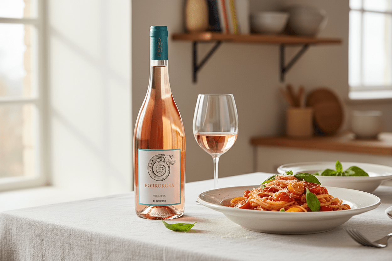Vino rosado borrorosa 2023 750ml Italia - La Cava