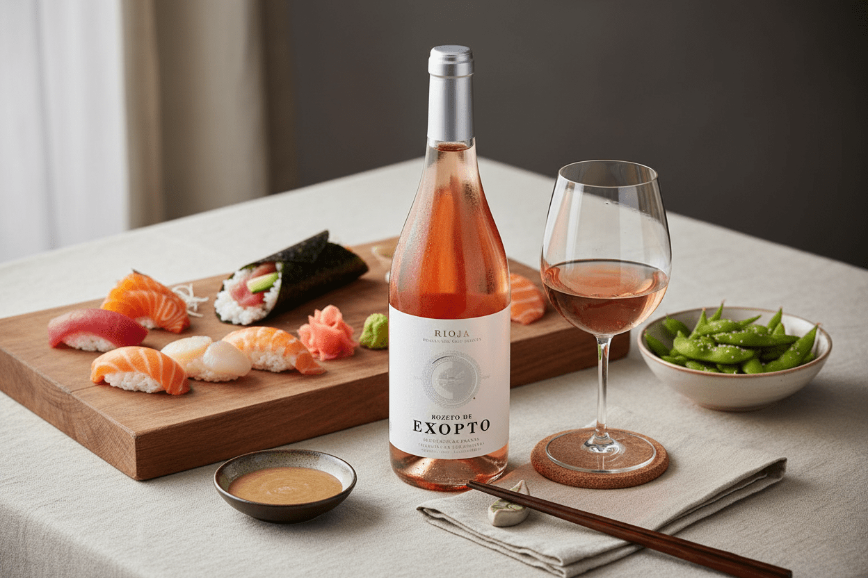Vino Rosado Bozeto de Exopto 2024 750ml Rioja España - La Cava