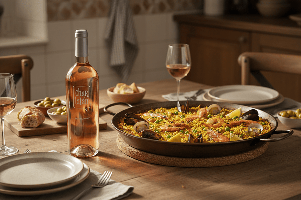 Vino Rosado Charlatán 2023 Garnacha 750ml D.O. Rueda - Vino de España - La Cava