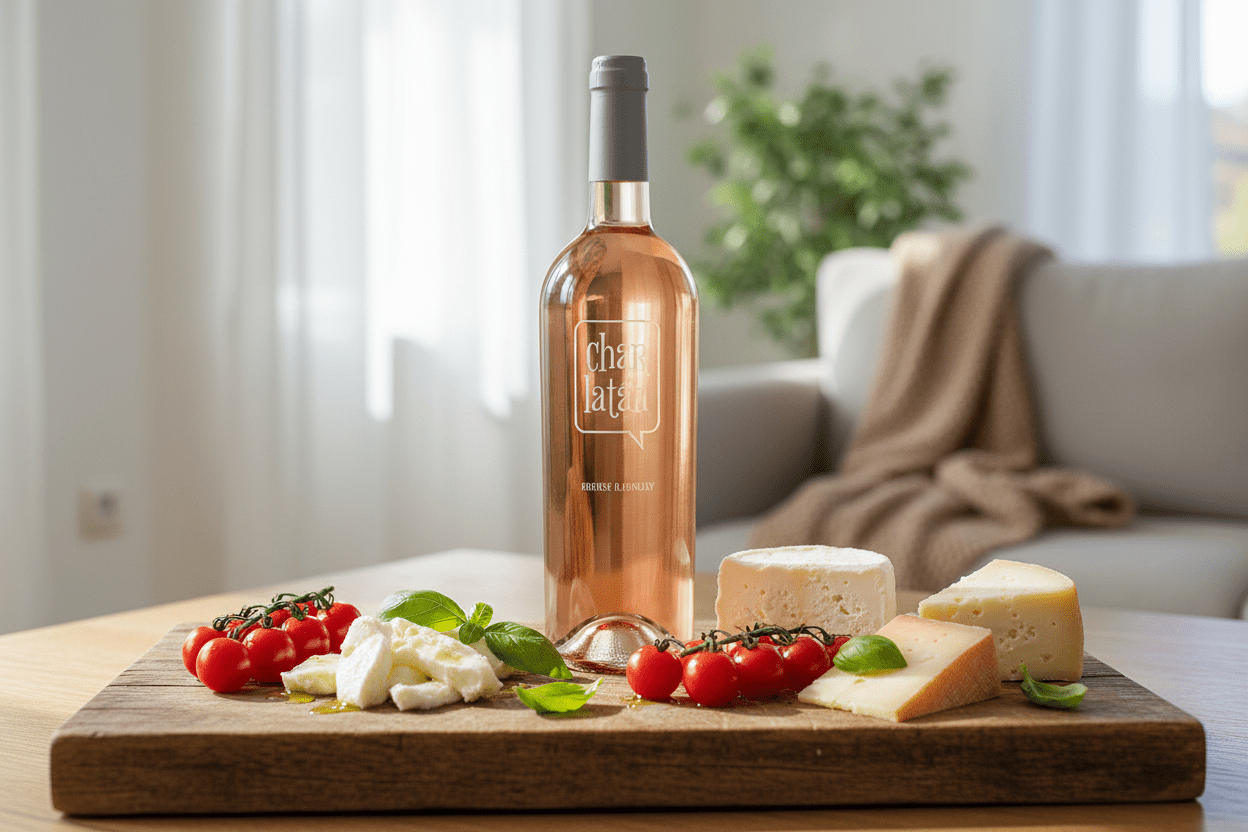 Vino Rosado Charlatán 2023 Garnacha 750ml D.O. Rueda - Vino de España - La Cava