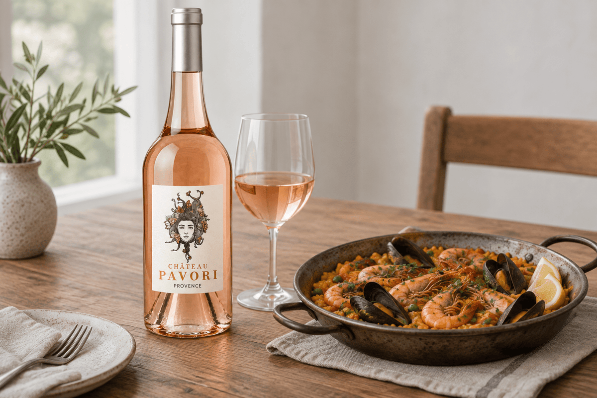 Vino Rosado Chateau Favori AOP - La Cava