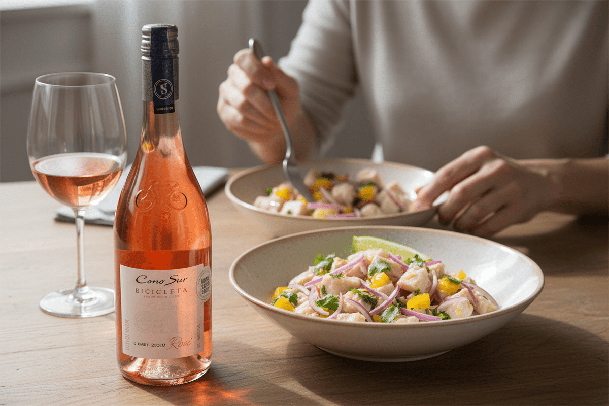 Vino Rosado Cono Sur Bicicleta Pinot Noir-Rose de 750 ml - La Cava