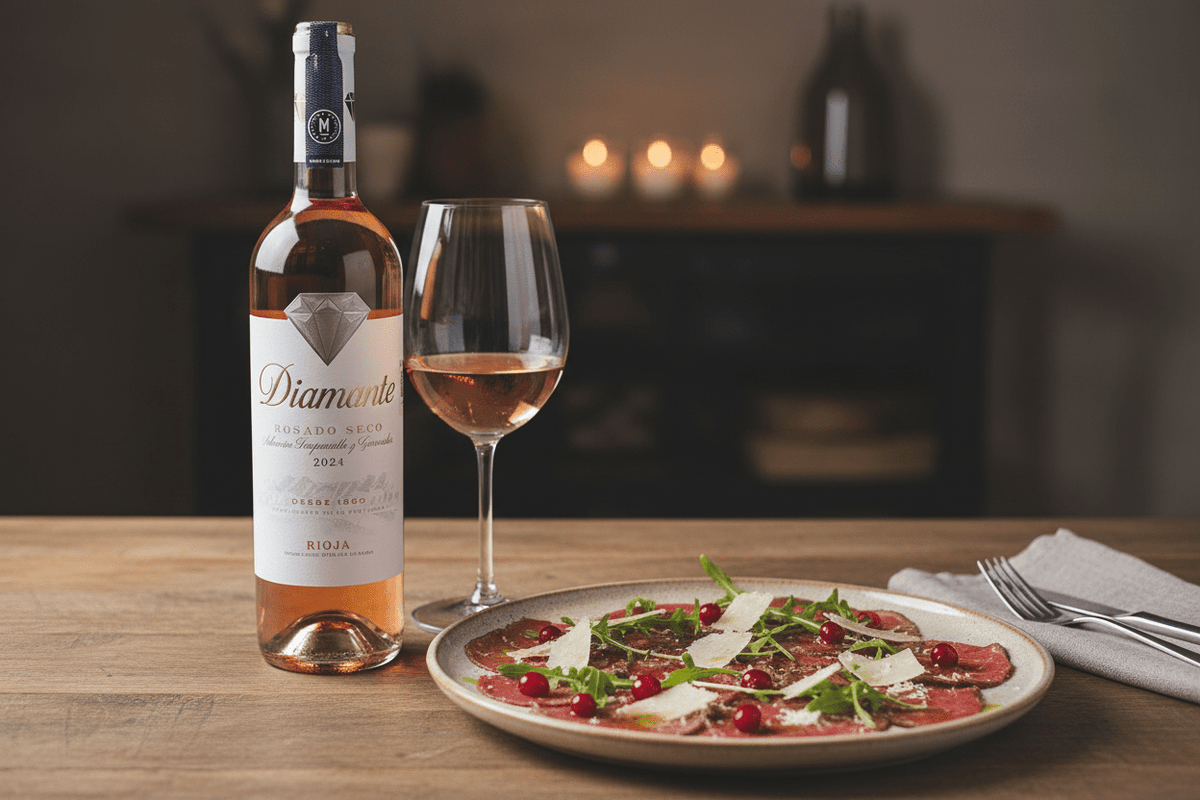 Vino Rosado Diamante de 750 ml - La Cava
