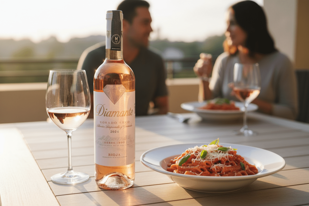 Vino Rosado Diamante de 750 ml - La Cava