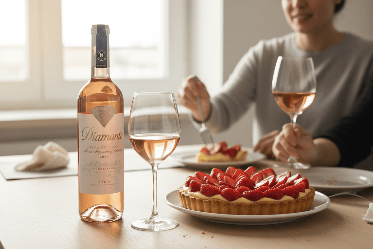Vino Rosado Diamante de 750 ml - La Cava