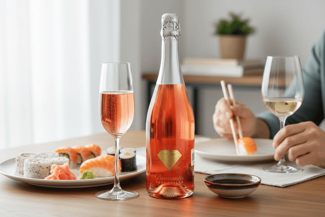Vino Rosado Espumoso Diamante de 750ml - La Cava
