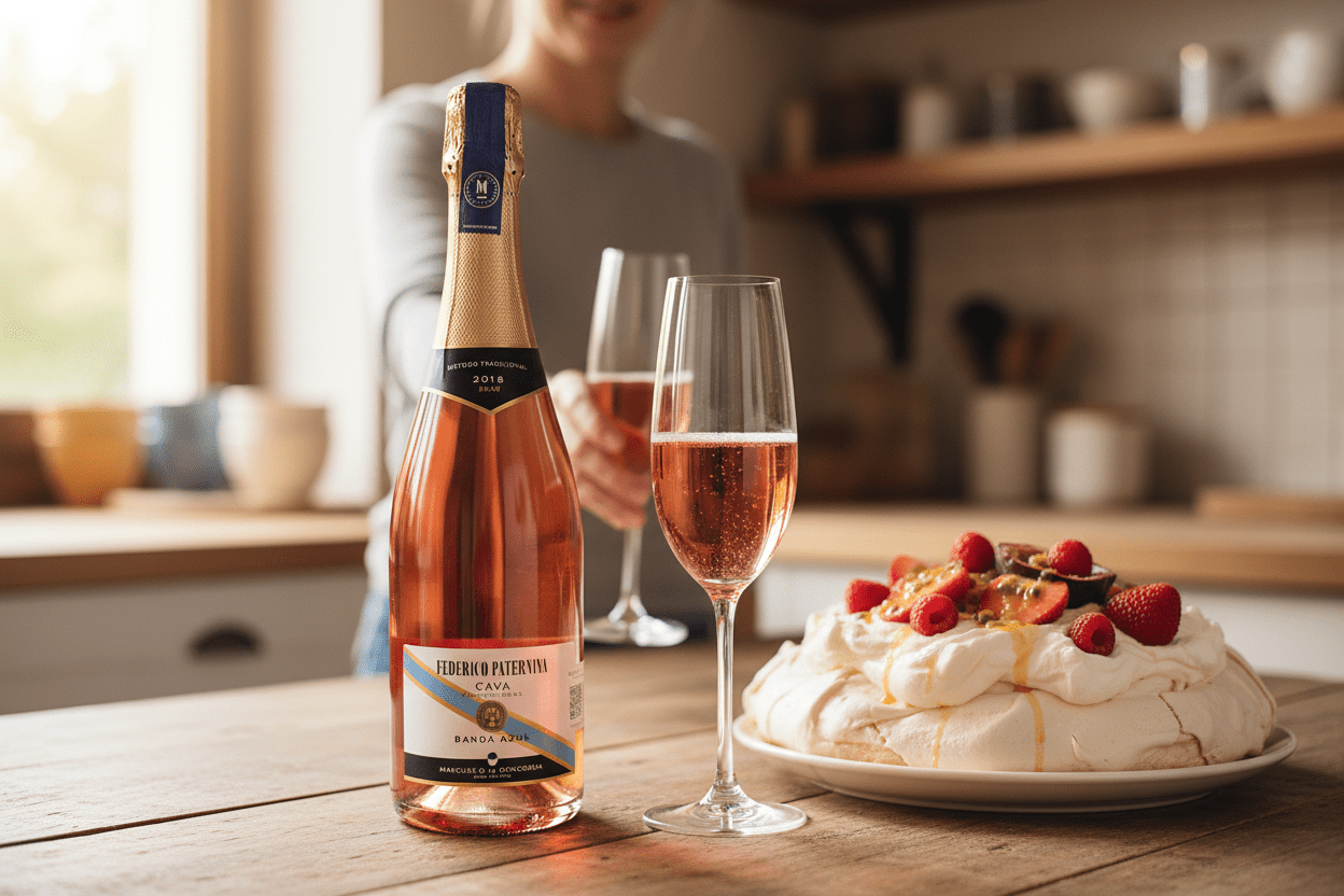 Vino Rosado Espumoso Federico Paternina Banda Azul Cava de 750 ml - La Cava