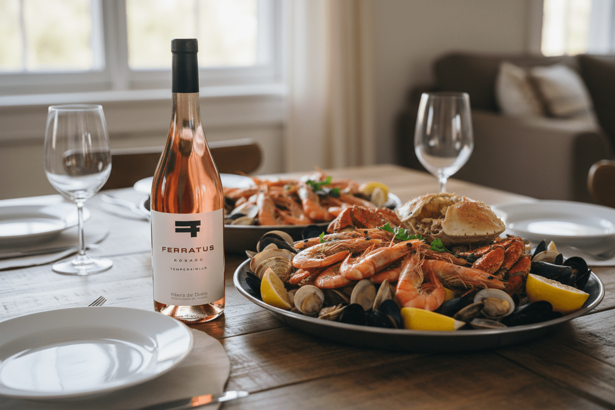 Vino Rosado Ferratus 750ml - La Cava
