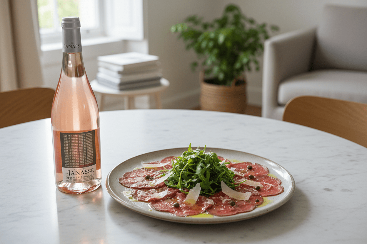 Vino rosado igp méditerranée rosé 2022 - Vino de Francia - La Cava