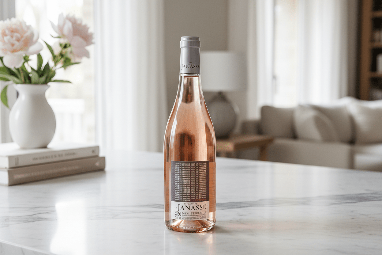 Vino rosado igp méditerranée rosé 2022 - Vino de Francia - La Cava