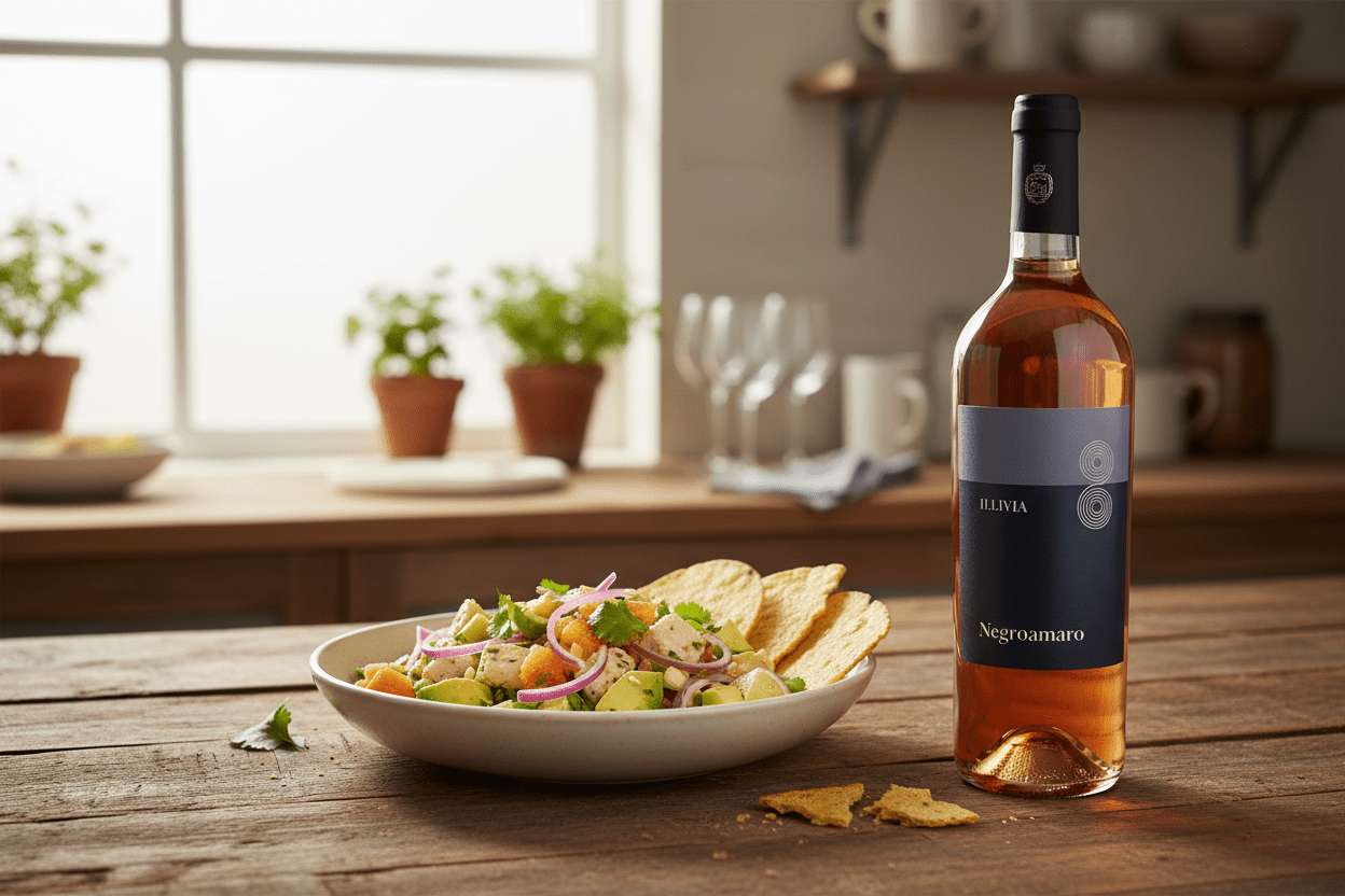 Vino Rosado Leone De Castris Illivia Negroamaro, Puglia - Vino de Italia - La Cava