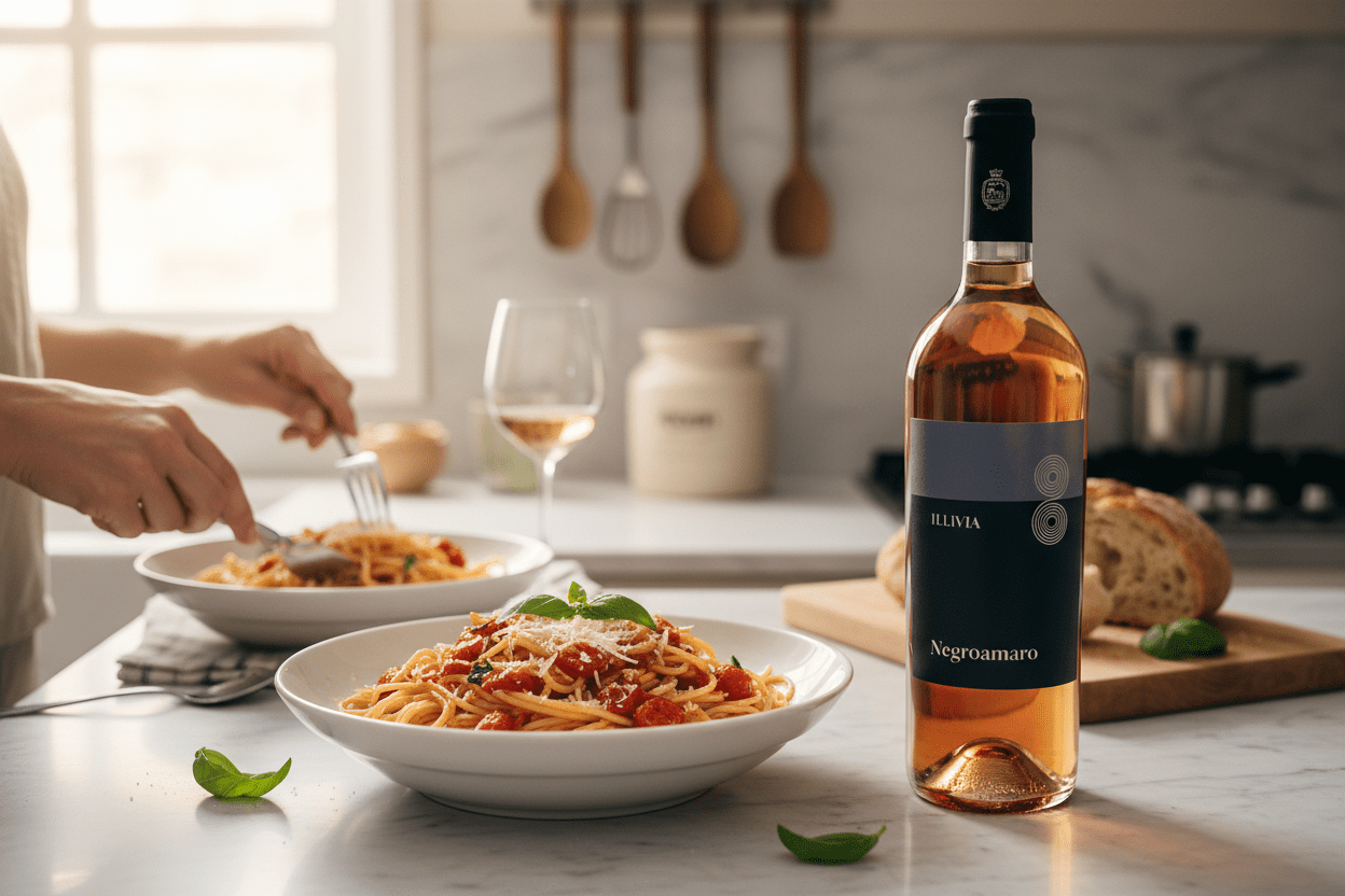 Vino Rosado Leone De Castris Illivia Negroamaro, Puglia - Vino de Italia - La Cava