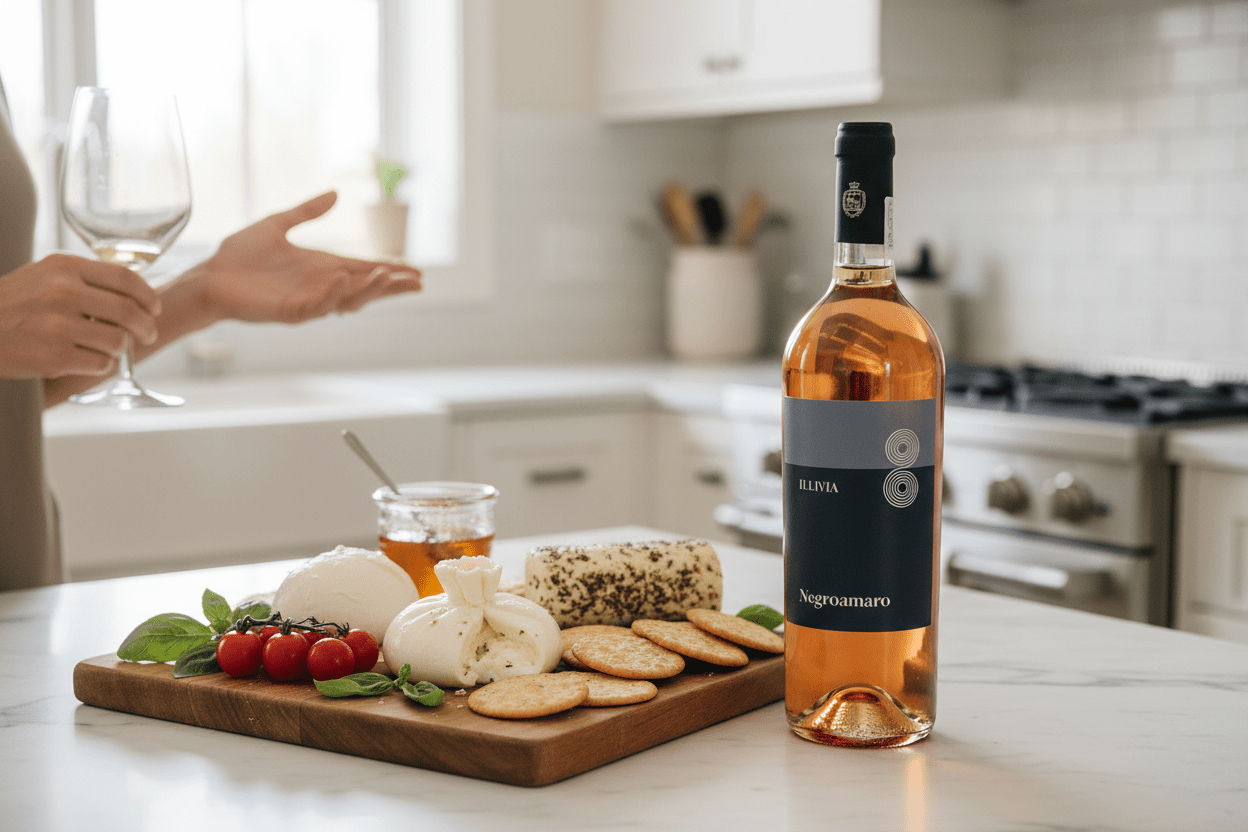 Vino Rosado Leone De Castris Illivia Negroamaro, Puglia - Vino de Italia - La Cava