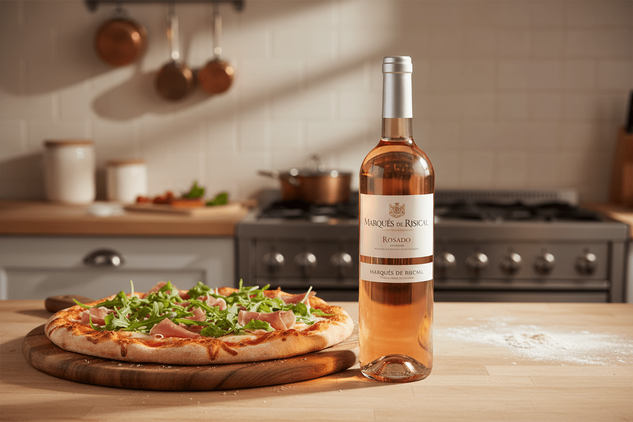 Vino Rosado Marqués de Riscal 750ml D.O. Ca. Rioja, España - Vino de España - La Cava