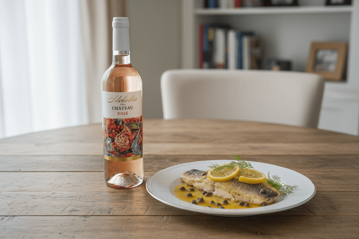 Vino rosado melodie du chateau rose 750ml - La Cava