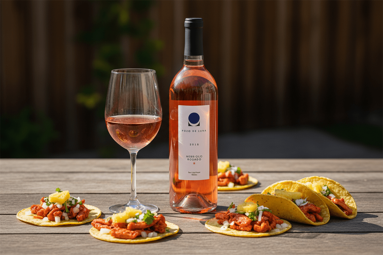 Vino Rosado Nebbiolo Pozo de Luna - La Cava