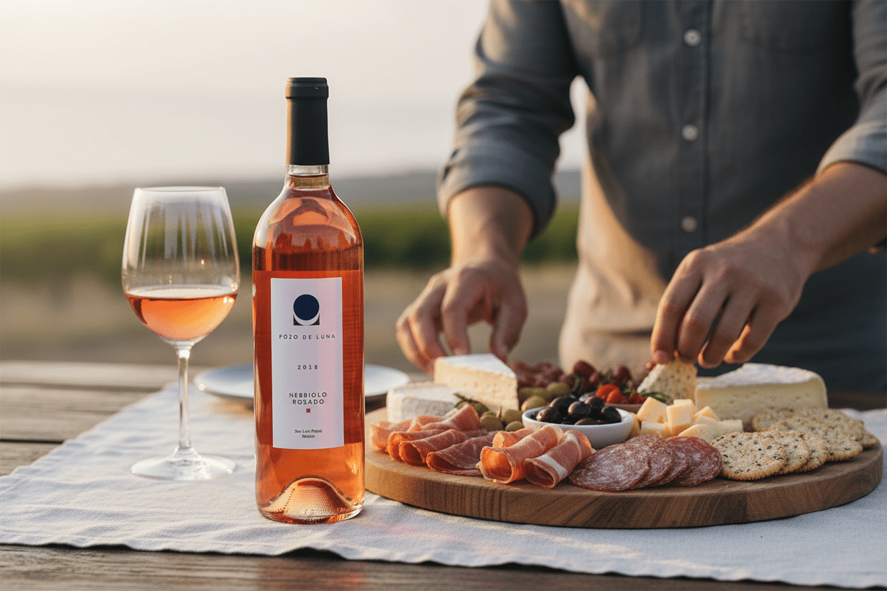 Vino Rosado Nebbiolo Pozo de Luna - La Cava