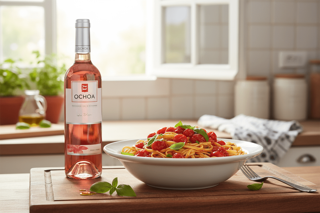 Vino Rosado Ochoa de Lágrima 750ml D.O. Navarra - Vino de España - La Cava