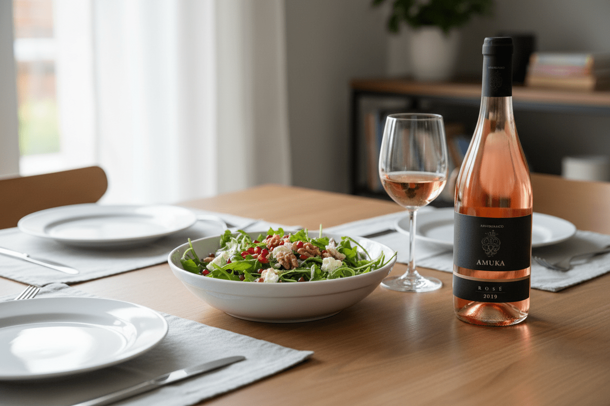 Vino rosado or haganuz amuka rose 750ml - La Cava