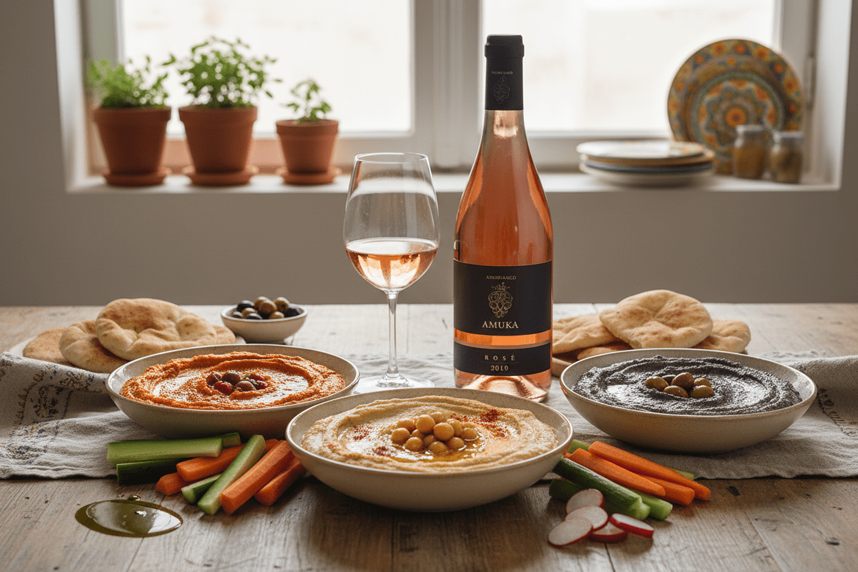 Vino rosado or haganuz amuka rose 750ml - La Cava