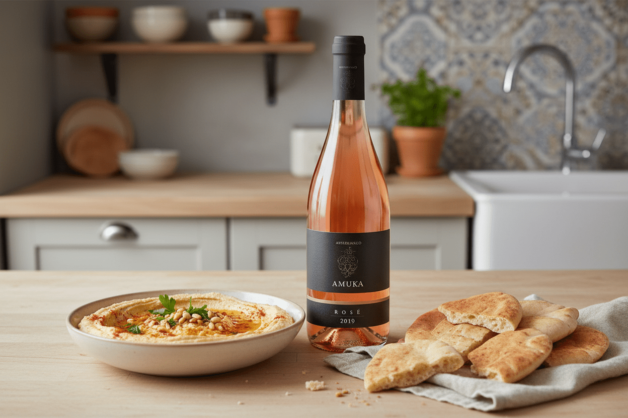 Vino rosado or haganuz amuka rose 750ml - La Cava