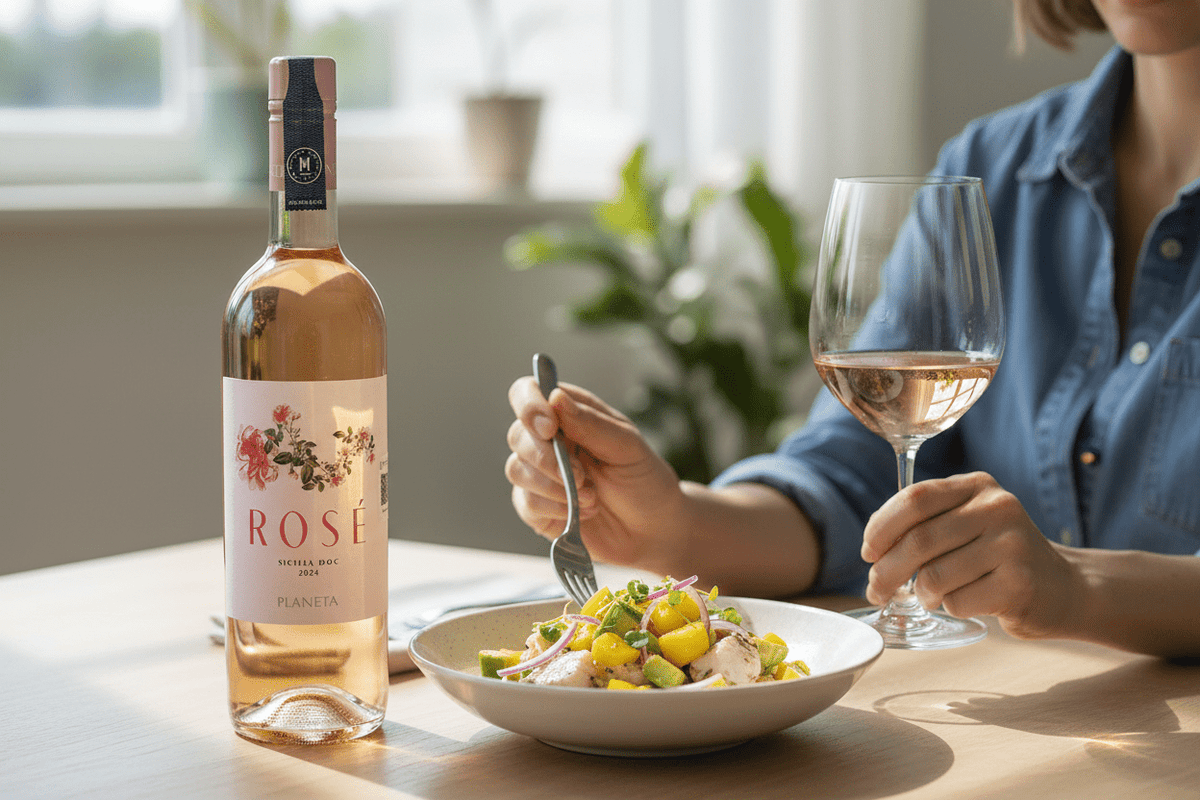 Vino Rosado Planeta Rose Organico de 750 ml - La Cava