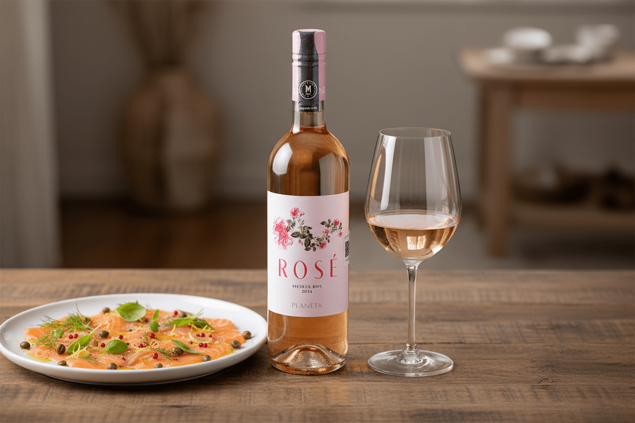 Vino Rosado Planeta Rose Organico de 750 ml - La Cava