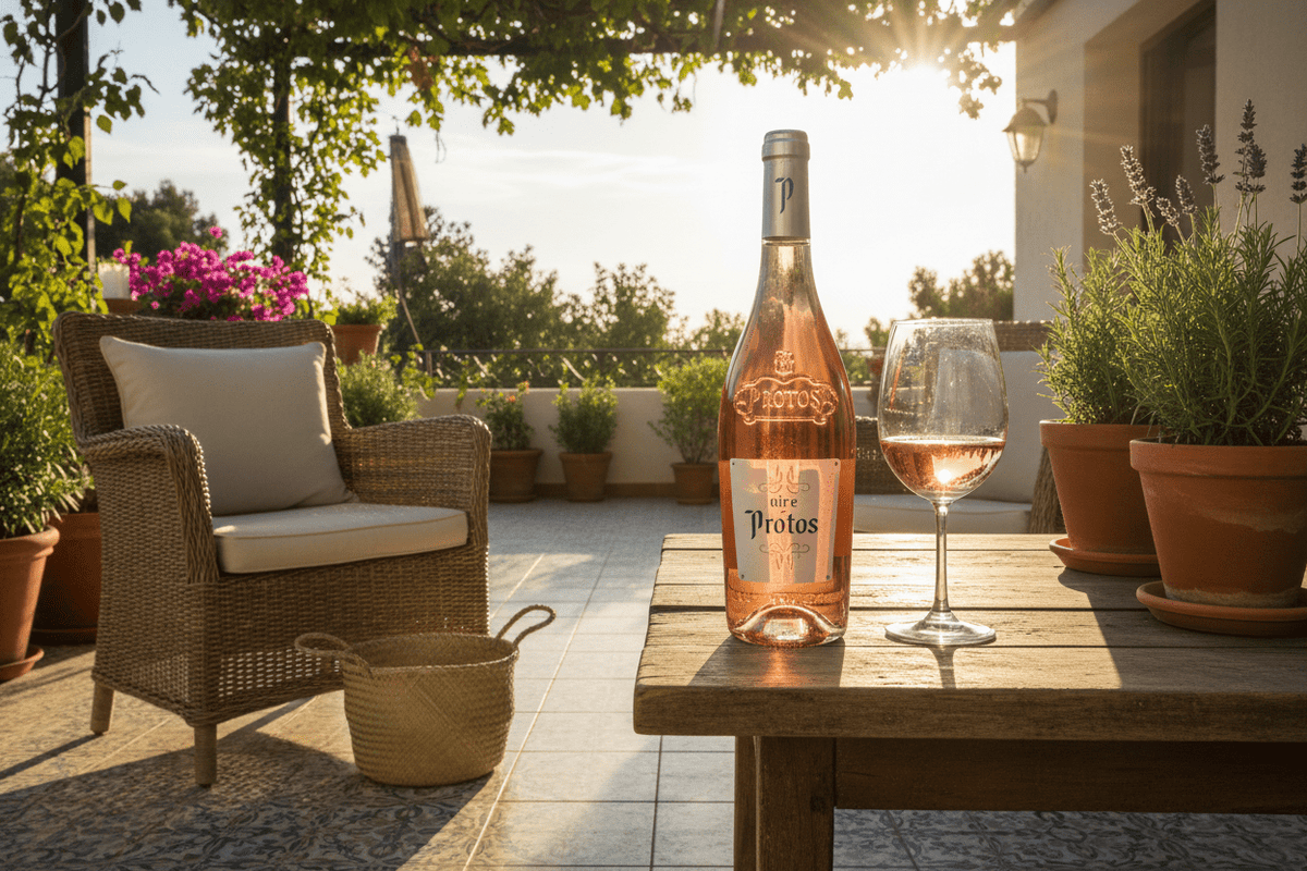 Vino Rosado Protos Aire 750ml D.O. Cigales - Vino de España - La Cava