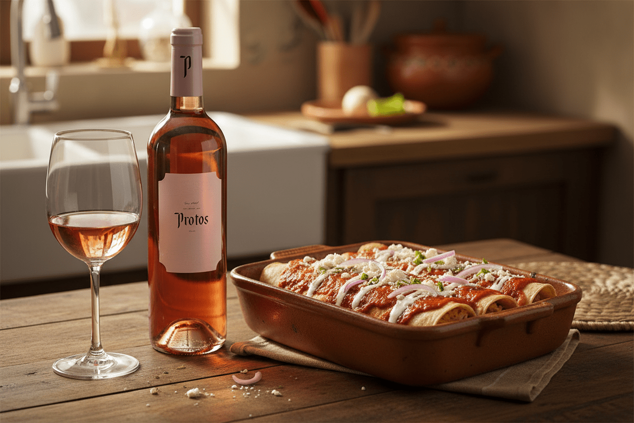 Vino Rosado Protos Clarete 750ml D.O. Cigales - Vino de España - La Cava
