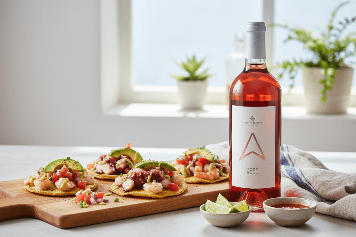 Vino Rosado Punto Norte 750ml Coahuila, México - Vino Mexicano - La Cava