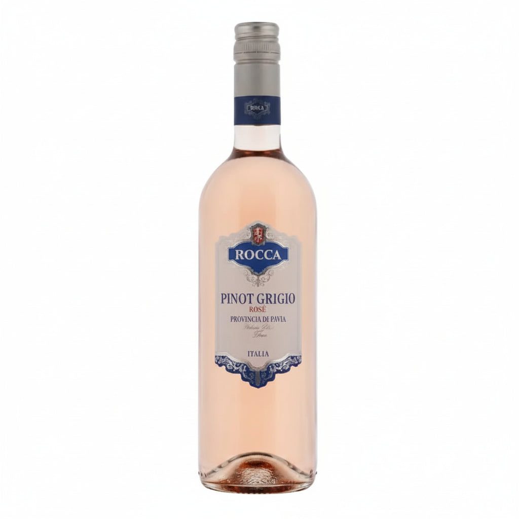 Vino Rosado Rocca Pinot Grigio Rosado, Lombardía - Vino de Italia - La Cava