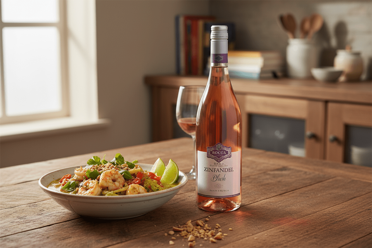 Vino Rosado Rocca Zinfandel Blush, Puglia - Vino de Italia - La Cava