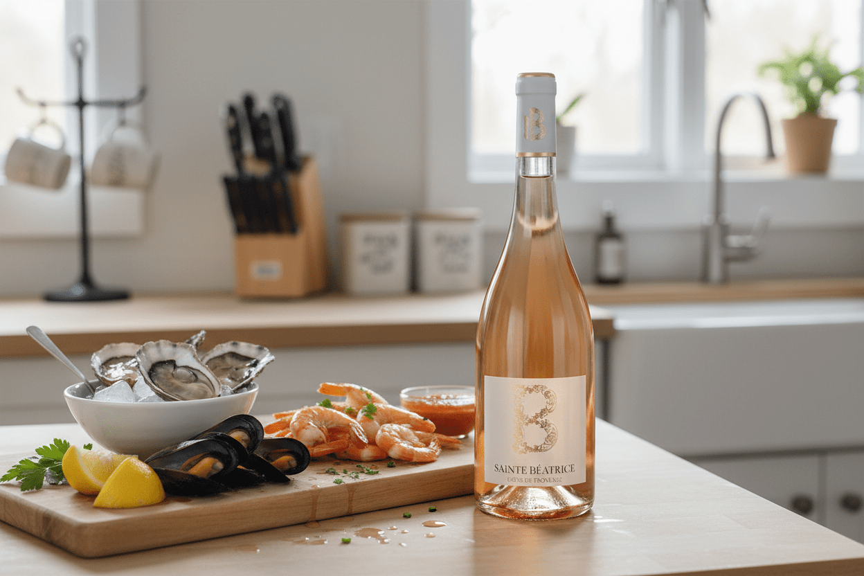 Vino rosado sainte beatrice cotes de provence 750ml - Vino de Francia - La Cavaslider_item_HiMBLA