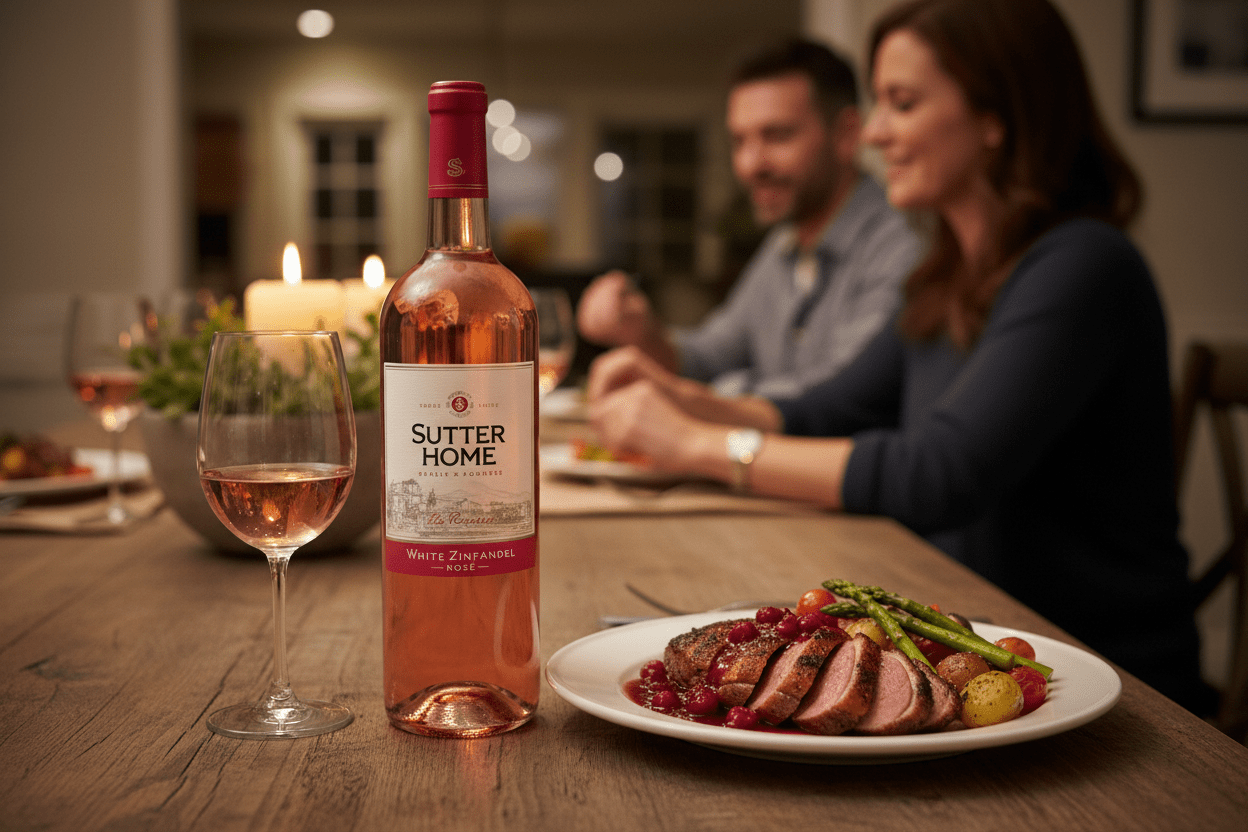 Vino Rosado Sutter Home Zinfandel de 750 ml - La Cava